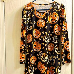 Halloween Jack- O- Lantern dress